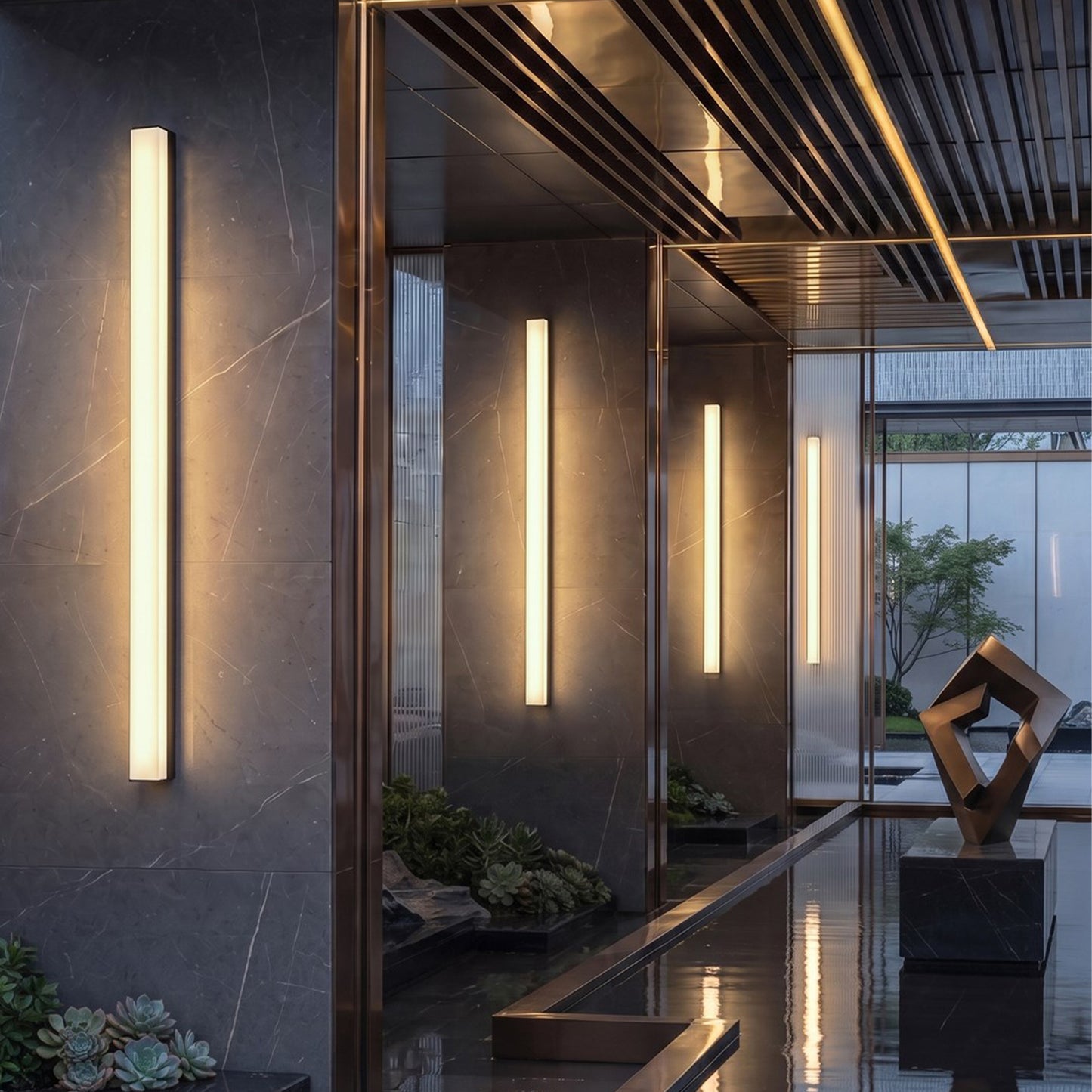 Modern Outdoor Wall Lamp