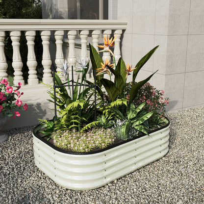 Galvanized Steel Raised Garden Bed