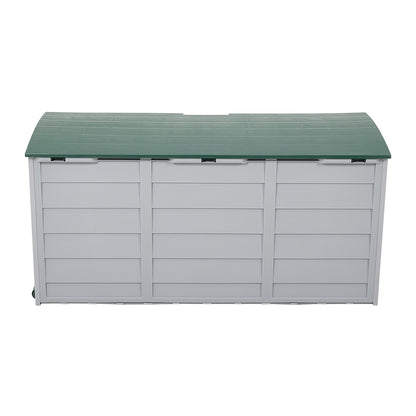290L Green Top Outdoor Storage Box with Ventilation