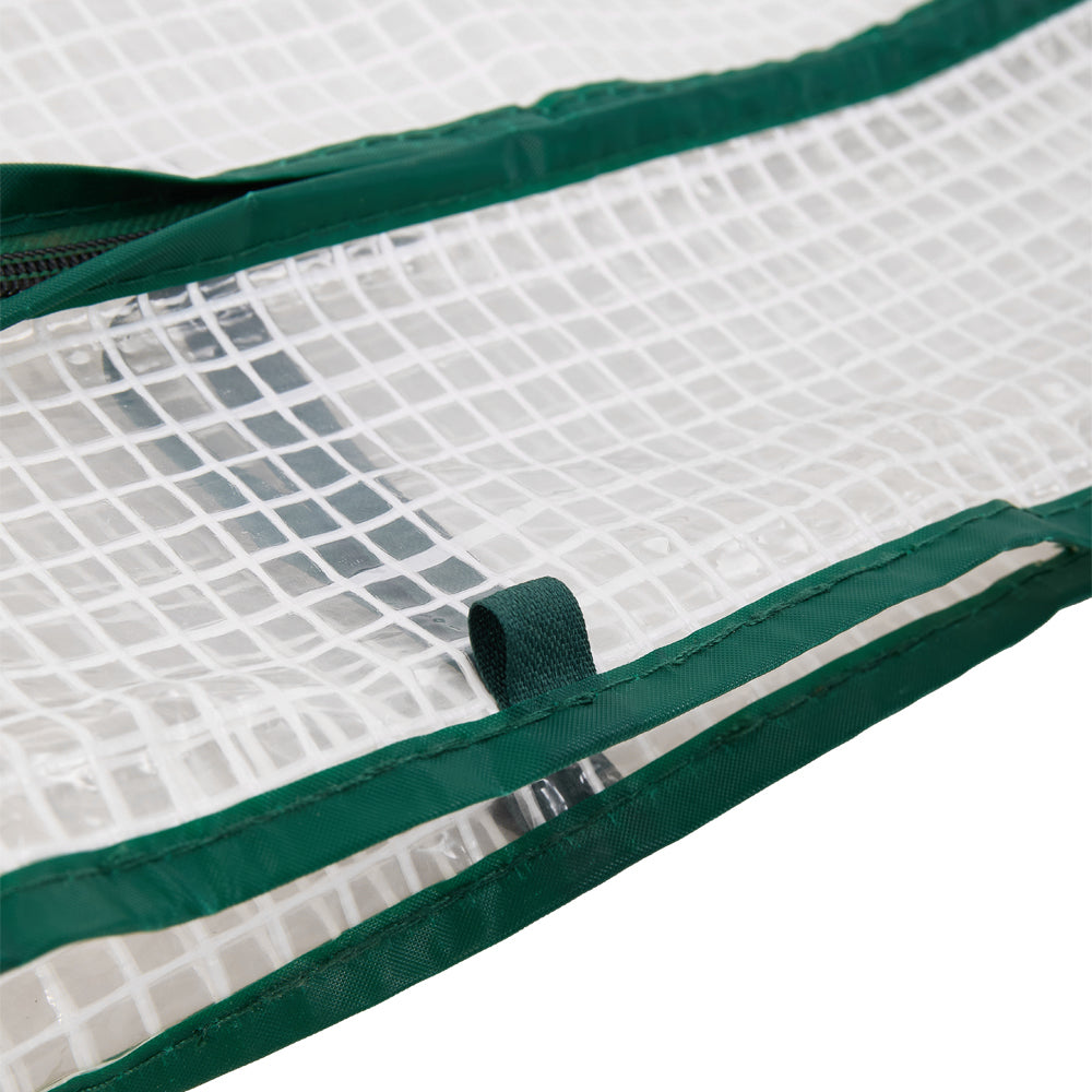 Mini Vertical Garden Greenhouse with White PE Mesh Cover