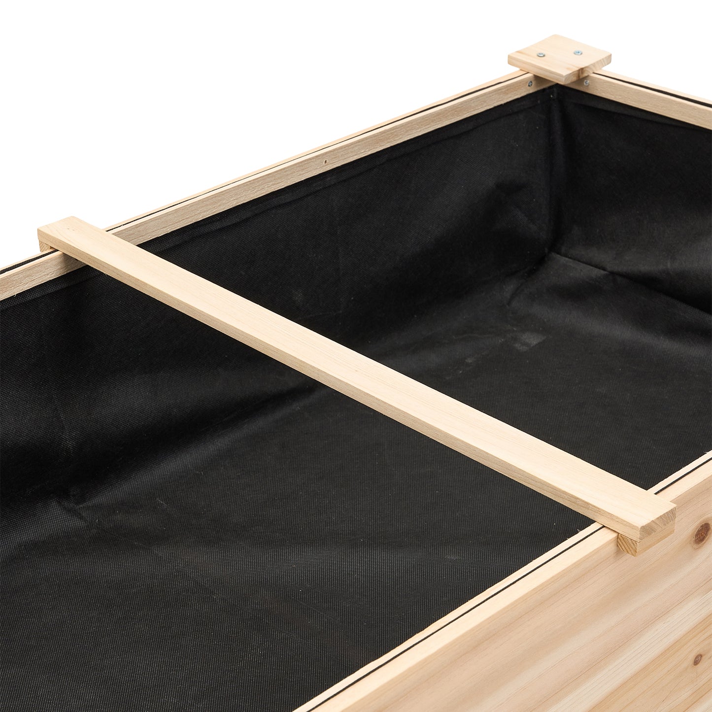 Elevated Rectangular Raised Garden Bed with Drainage Holes