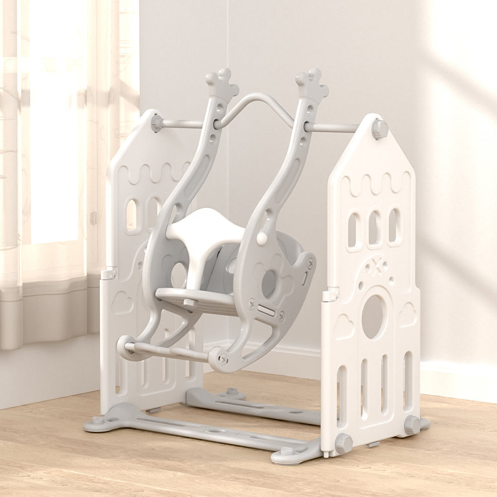 Grey Toddler Swing for Children