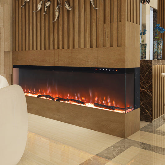 60inch Recessed/Freestanding Electric Fireplace