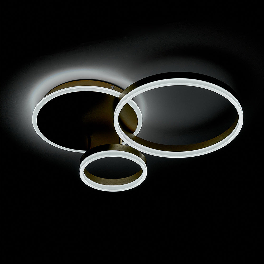 Classic Golden Loops Energy Efficient LED Ceiling Light