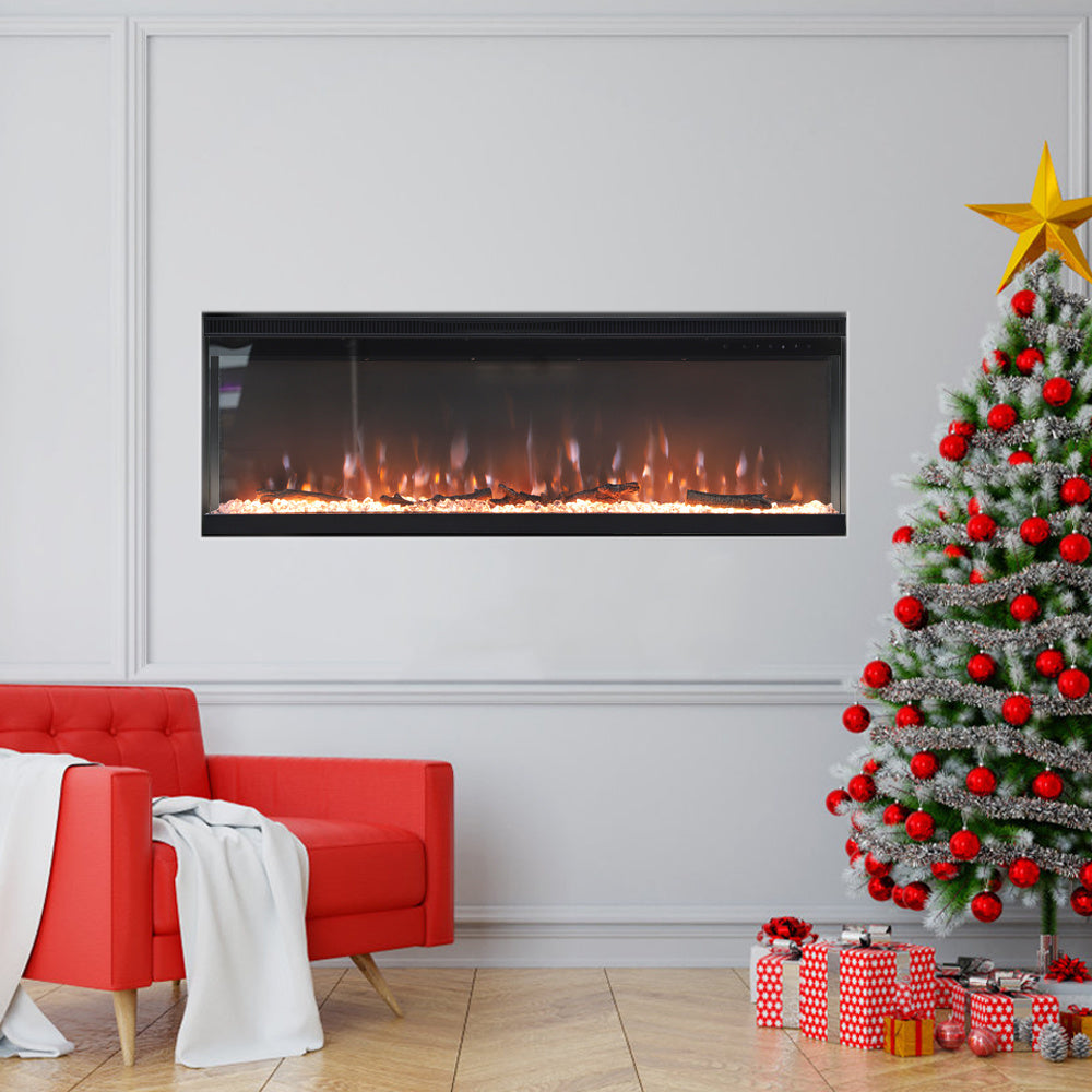 50 inch Recessed/Freestanding Electric Fireplace