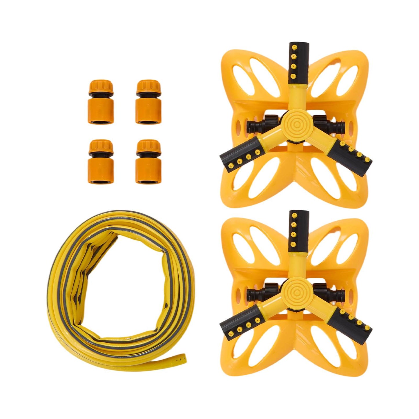 Garden Sprinkler System Kit with Water Hose