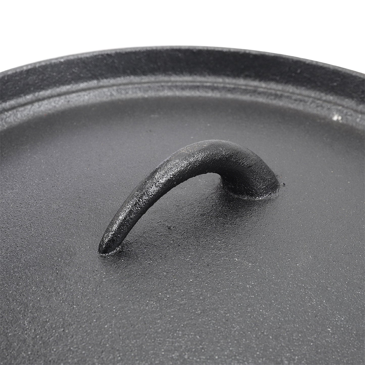 4.5L Cast Iron Camp Dutch Oven with Lid