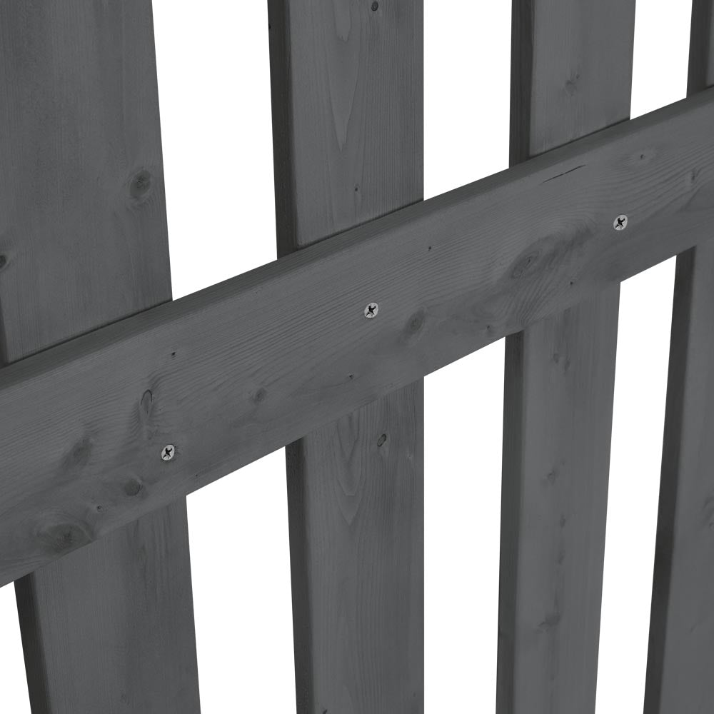 90x180cm Garden Wood Fence Gate with Latch