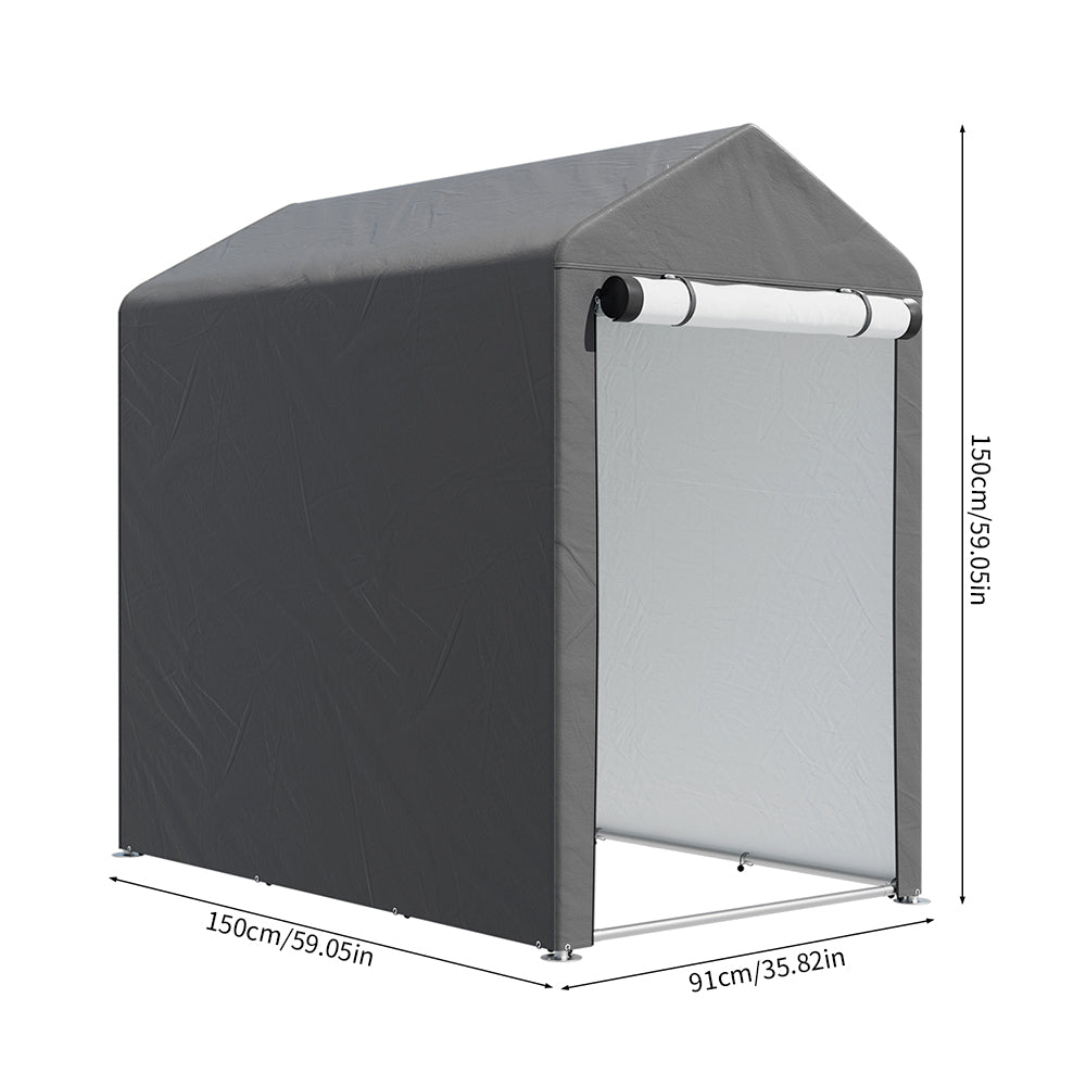 3x5FT Versatile Outdoor Storage Shed