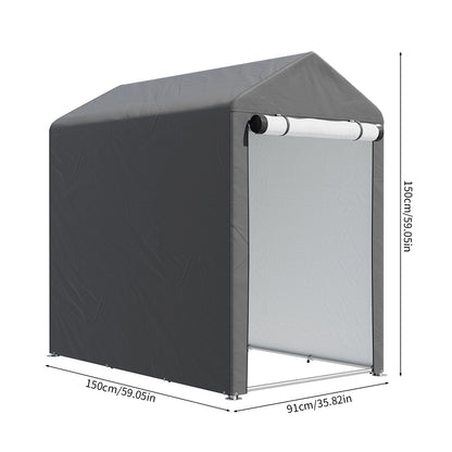 3x5FT Versatile Outdoor Storage Shed