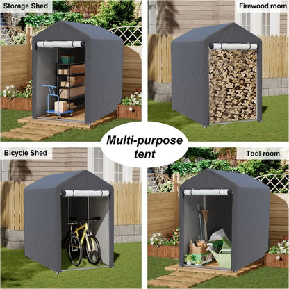3x5FT Versatile Outdoor Storage Shed