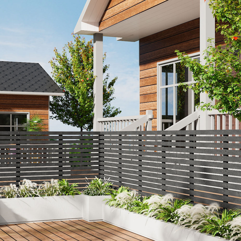 Garden Privacy Wood Fence