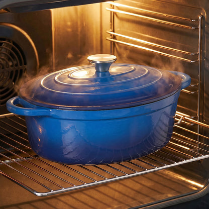 Enamelled Cast Iron Dutch Oven Pot for Bread Baking