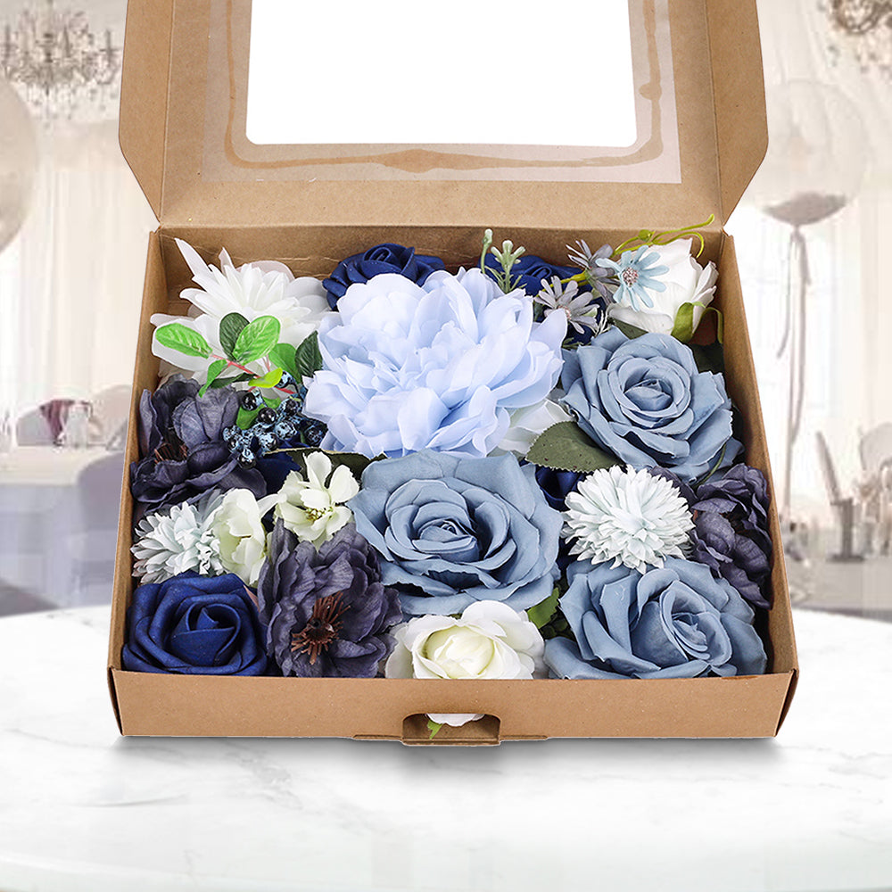 Fake Flower Gift Box for Valentine's Day Wedding
