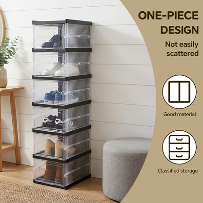 6-Tier Foldable Shoe Cabinet