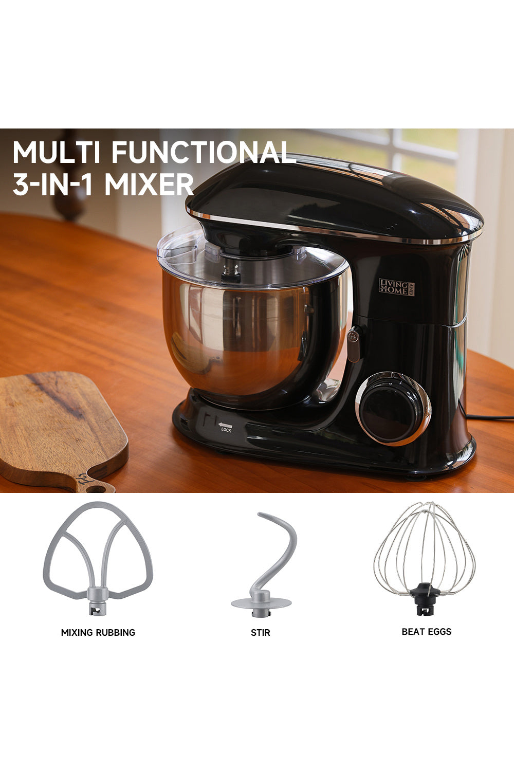 7-Quart Household Stand Mixer