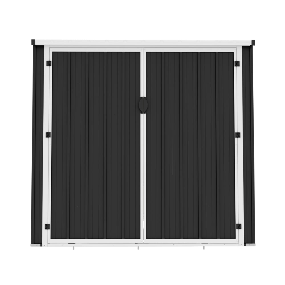 Outdoor Metal Storage Shed For 3 Bicycles