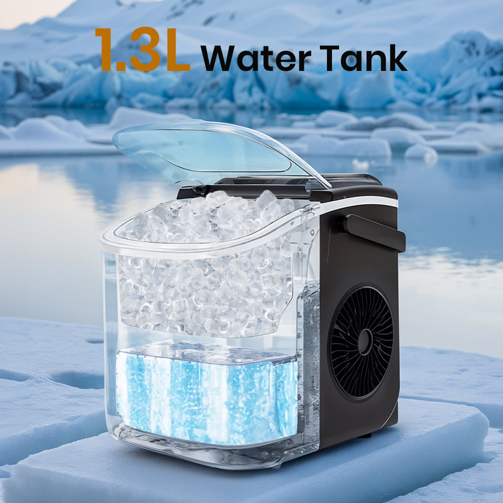 Handled Ice Maker Machine Counter Top