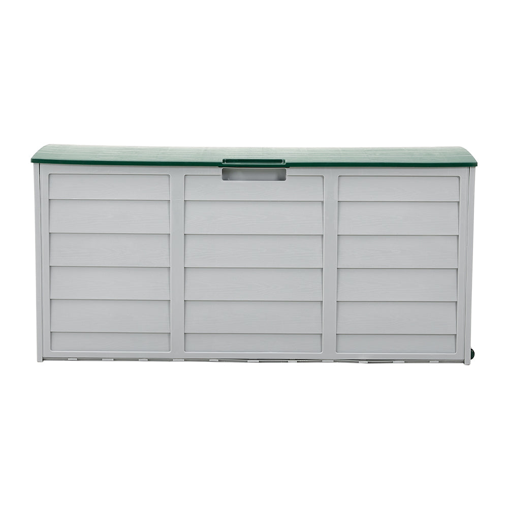 290L Green Top Outdoor Storage Box with Ventilation