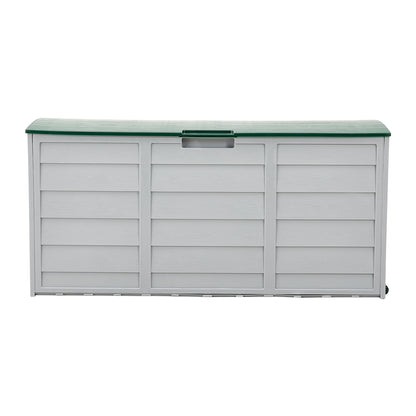 290L Green Top Outdoor Storage Box with Ventilation