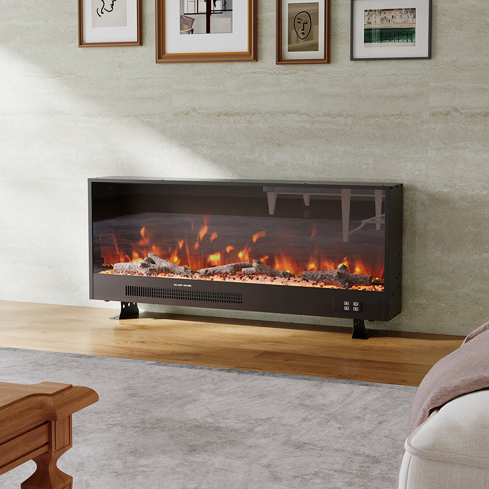 Warmth and Modern Elegance Electric Fireplace
