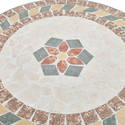 3-Piece Mosaic Garden Dining Set