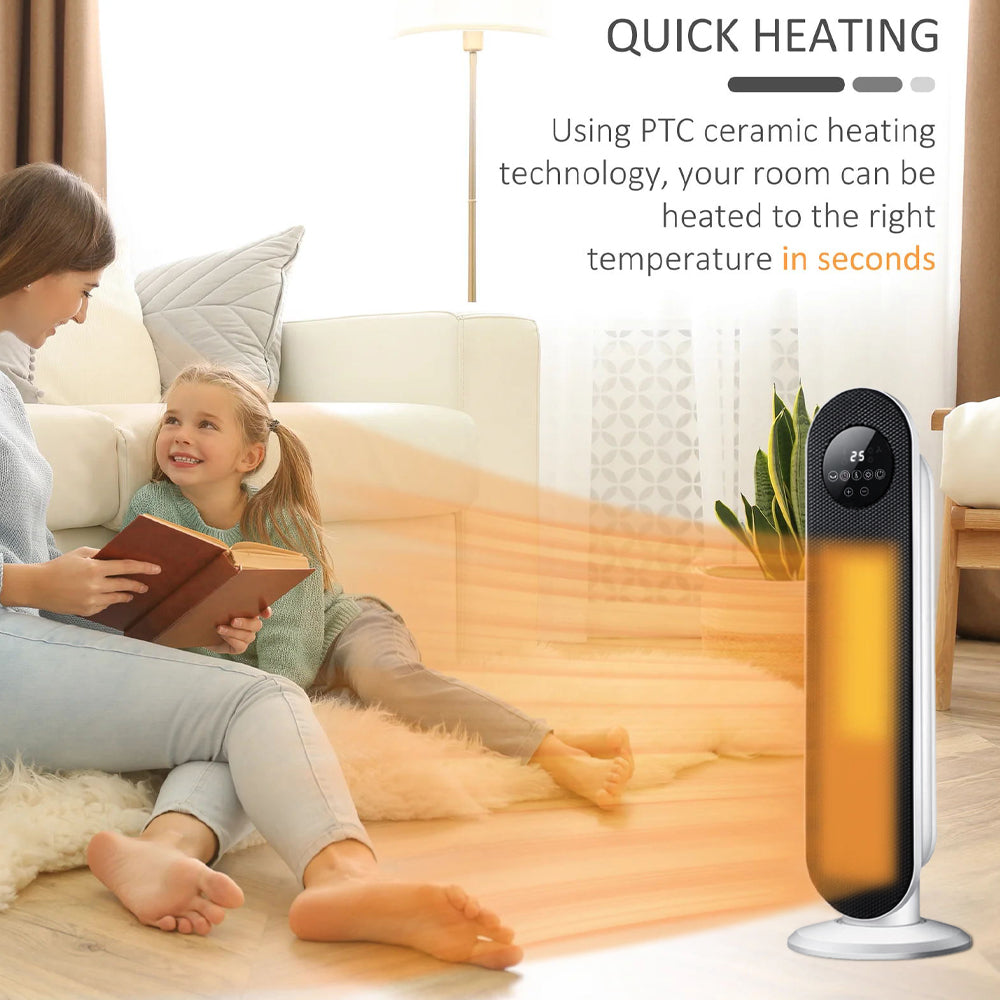 Digital PTC Ceramic Heater with Remote Control