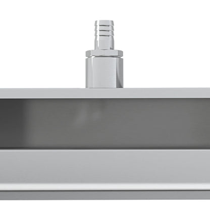 40cm Back Entry Stainless Steel Water Blade