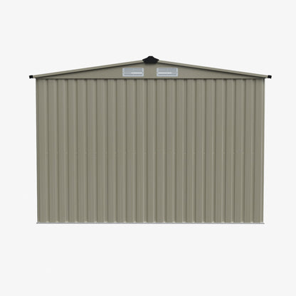 8x6 FT Large Metal Garden Tool Storage Shed