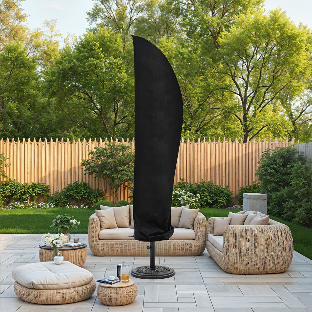 Outdoor Waterproof Banana Umbrella Parasol Cover
