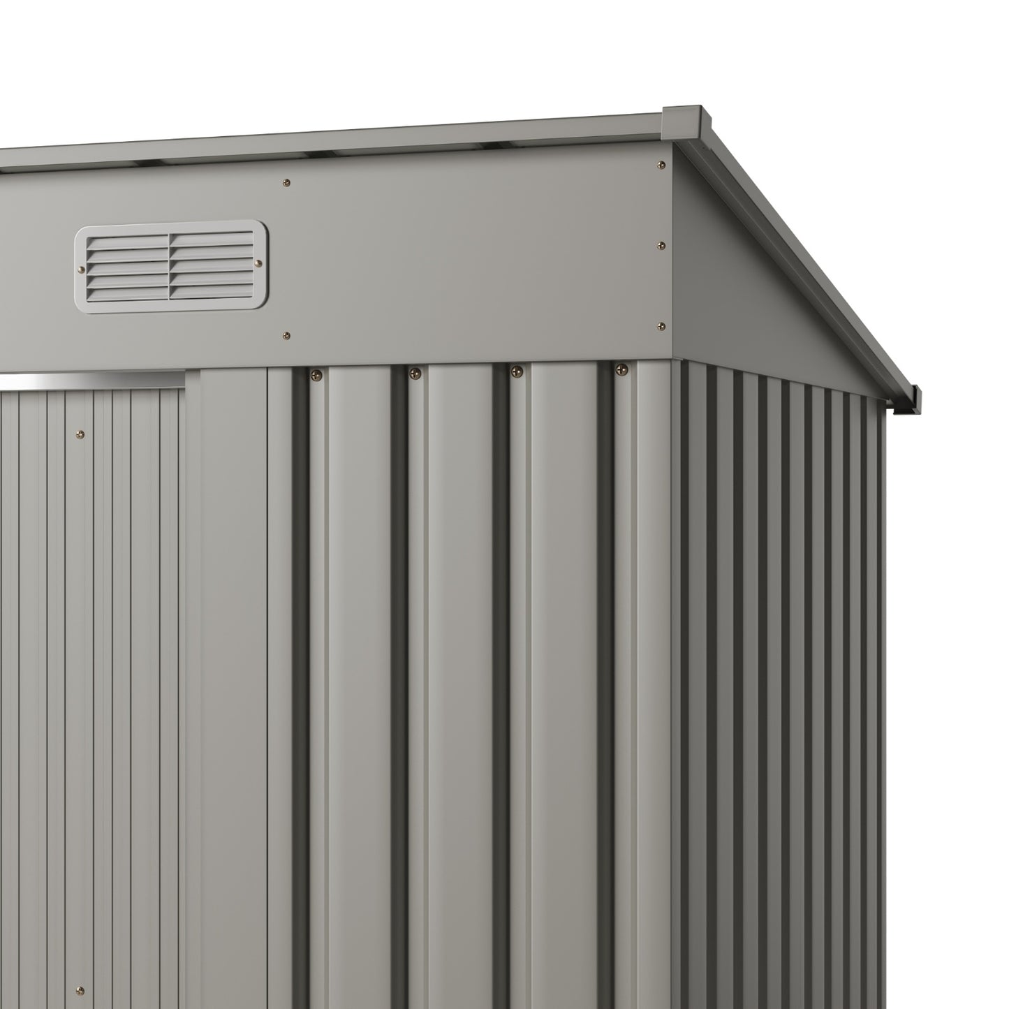 4 x 6FT Metal Garden Storage Shed
