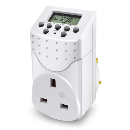 2000W Programmable Digital Timer Plug Socket
