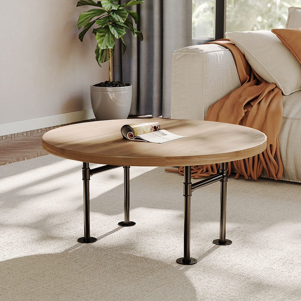2Pcs Anti-slip H-Shaped Iron Table Legs