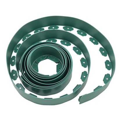 No-Dig L-Shaped Garden Edging with 30 Ground Pegs