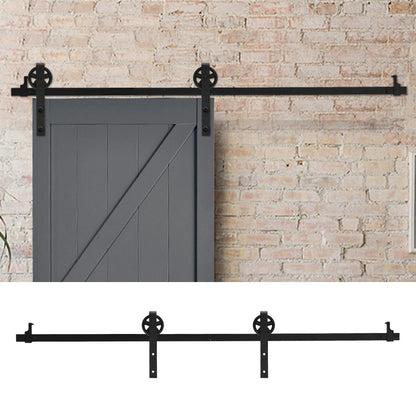 Barn Door with Wheel Rollers and tracks