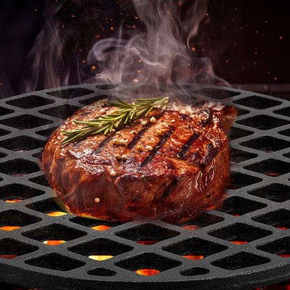 Kitchens Land Round Cast Iron Grill Grate