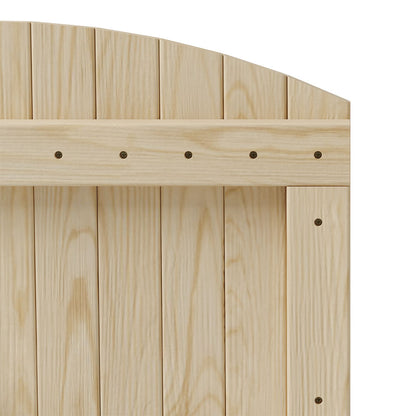 83cm W Arch Top Strong Garden Gate with Latch