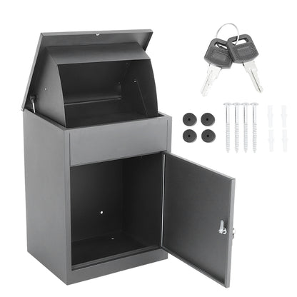 Lockable Galvanised Steel Parcel Drop Box