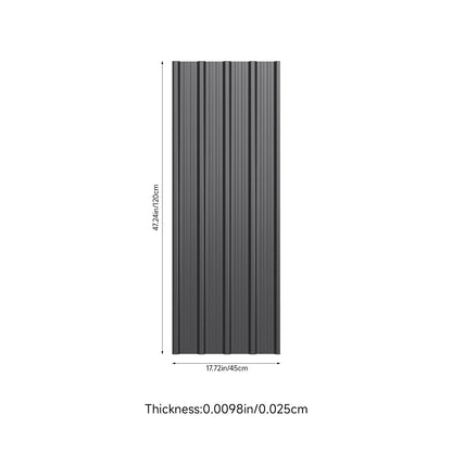 12pcs Galvanised Steel Corrugated Roofing Sheets