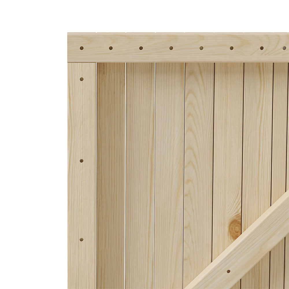 83cm Wide Wooden Garden Fence Panels 180cm High