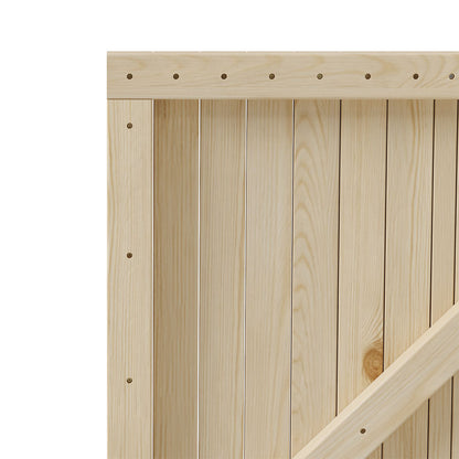 83cm Wide Wooden Garden Fence Panels 180cm High