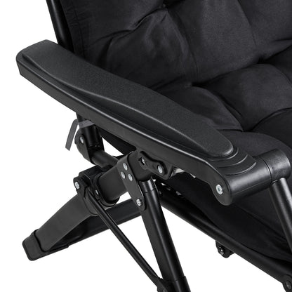 Zero Gravity Outdoor Recliner with Seat Cushion & Headrest
