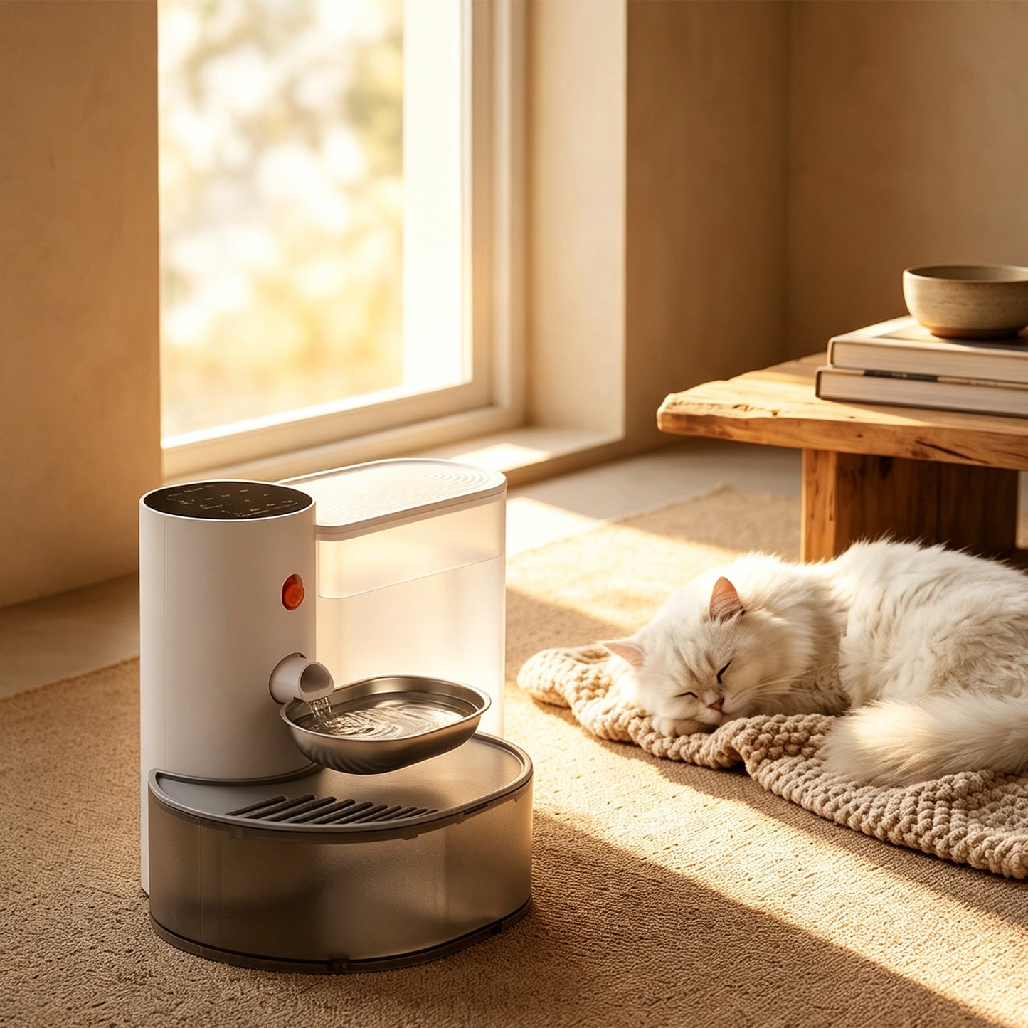 3L Rechargeable Smart Self-Refill Pet Water Fountain