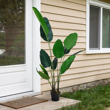 Artificial Plants Banana Leaf Tree with Pot