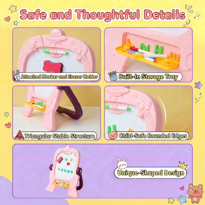 Double-Sided Easel for Kids