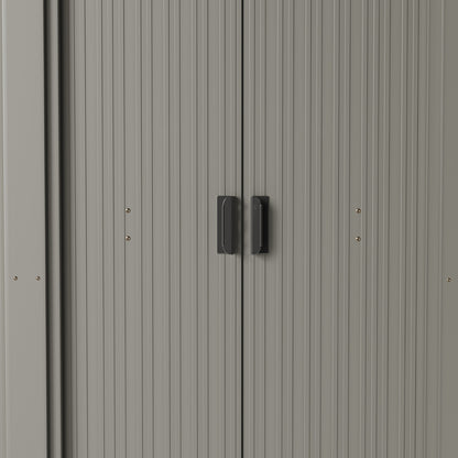 4x8FT Metal Garden Storage Shed