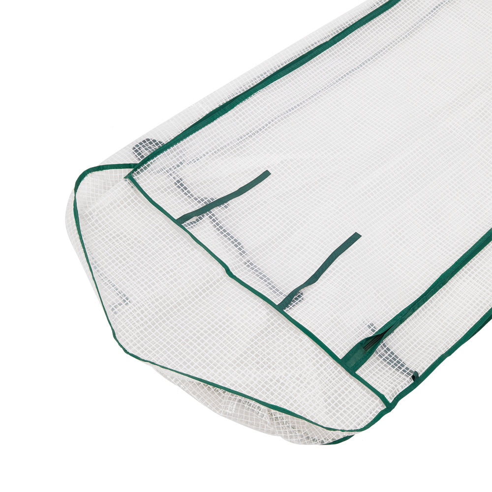 Mini Vertical Garden Greenhouse with White PE Mesh Cover