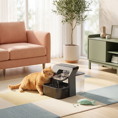3.2L Rechargeable Smart Self-Refill Pet Water Fountain