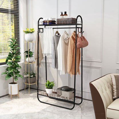 Chic Metal Clothes Rack