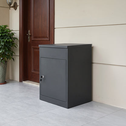 Lockable Galvanised Steel Parcel Drop Box